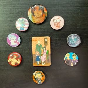 Anime and cute pins